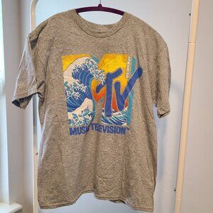 New w/ Tags MTV Youth T-Shirt Gray Size Youth 16